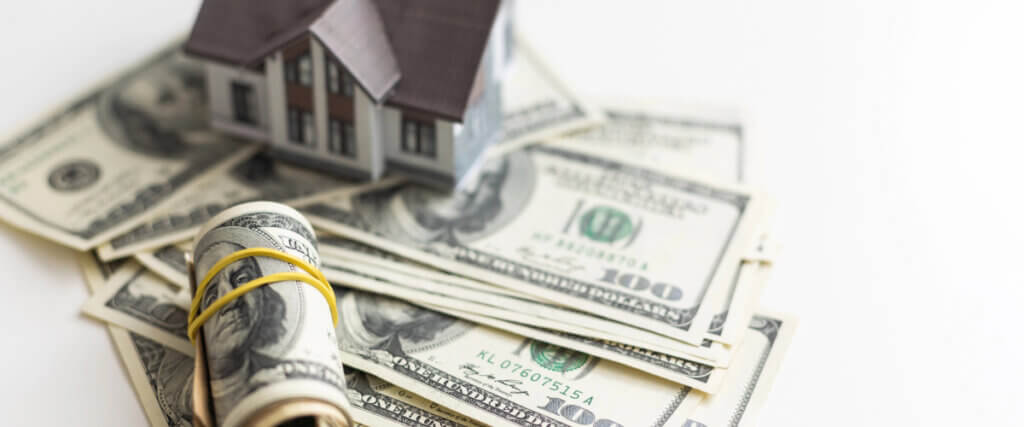selling home for cash - image in text